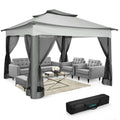 12x12 Pop up Gazebo on Clearance with Mosquito Netting