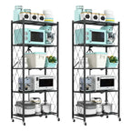 Storage Shelving 5-Tier With Wheel Unit