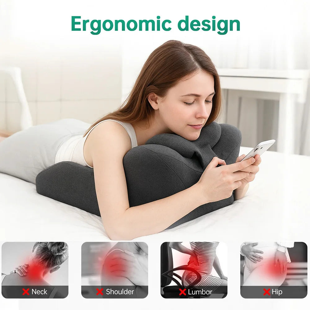 Lie On The Bed Sleeping Pillow Wedge Pillow for Acid Reflux