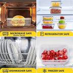 48Pcs BPA-Free Food Storage Set