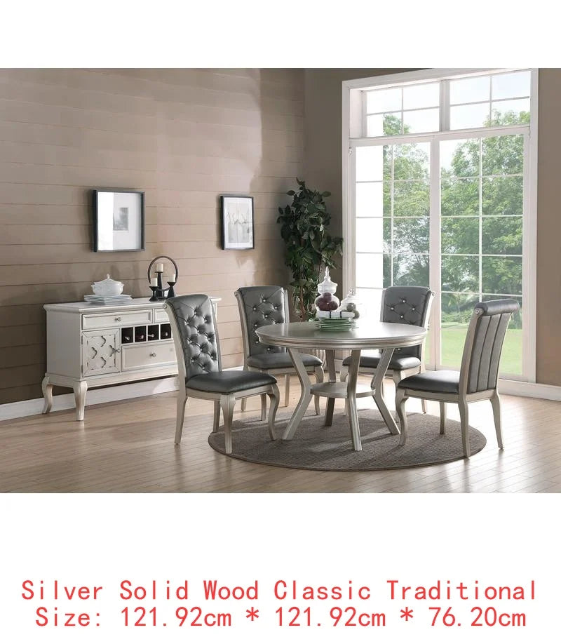 Glass Dining Table and Chairs