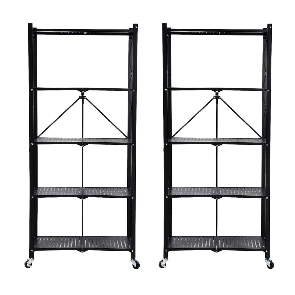 Storage Shelving 5-Tier With Wheel Unit