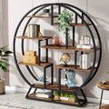 Bookshelf, Round Bookshelves Etagere Bookcase
