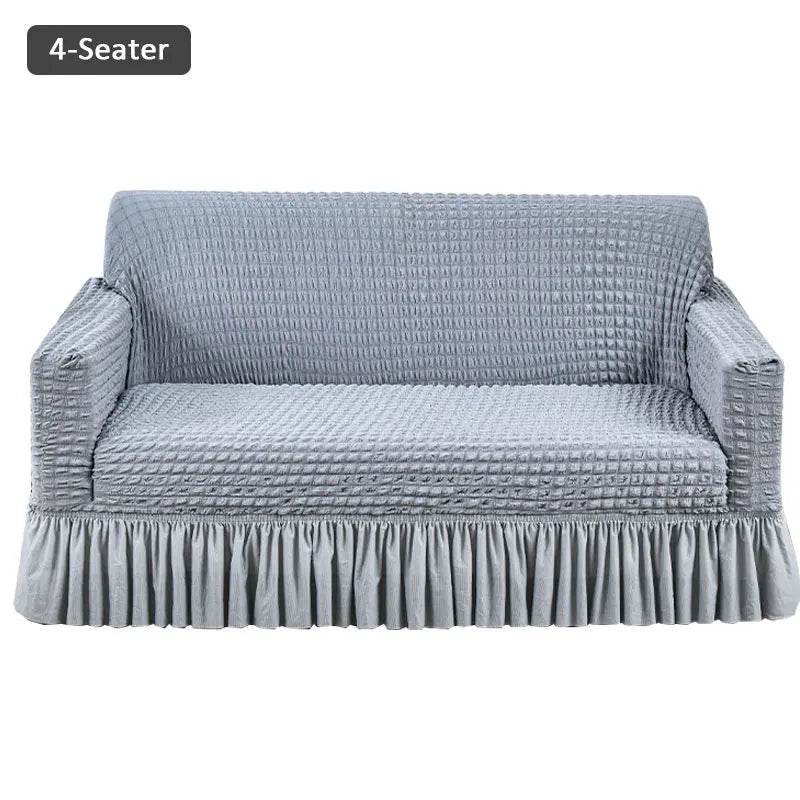 1PC Seersucker Sofa Cover