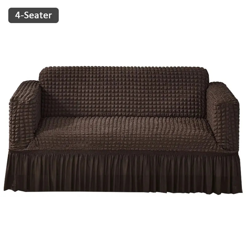 1PC Seersucker Sofa Cover