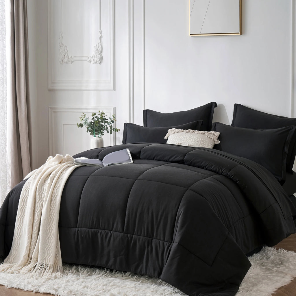 7 Piece Bed In A Bag Comforter Set