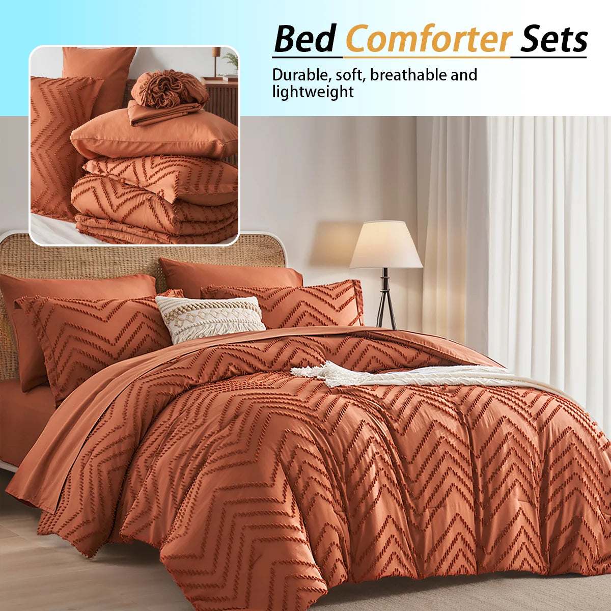 7-piece cut flower design quilt set, soft and comfortable, bedding set, room decoration, suitable for all seasons, ideal gift, q
