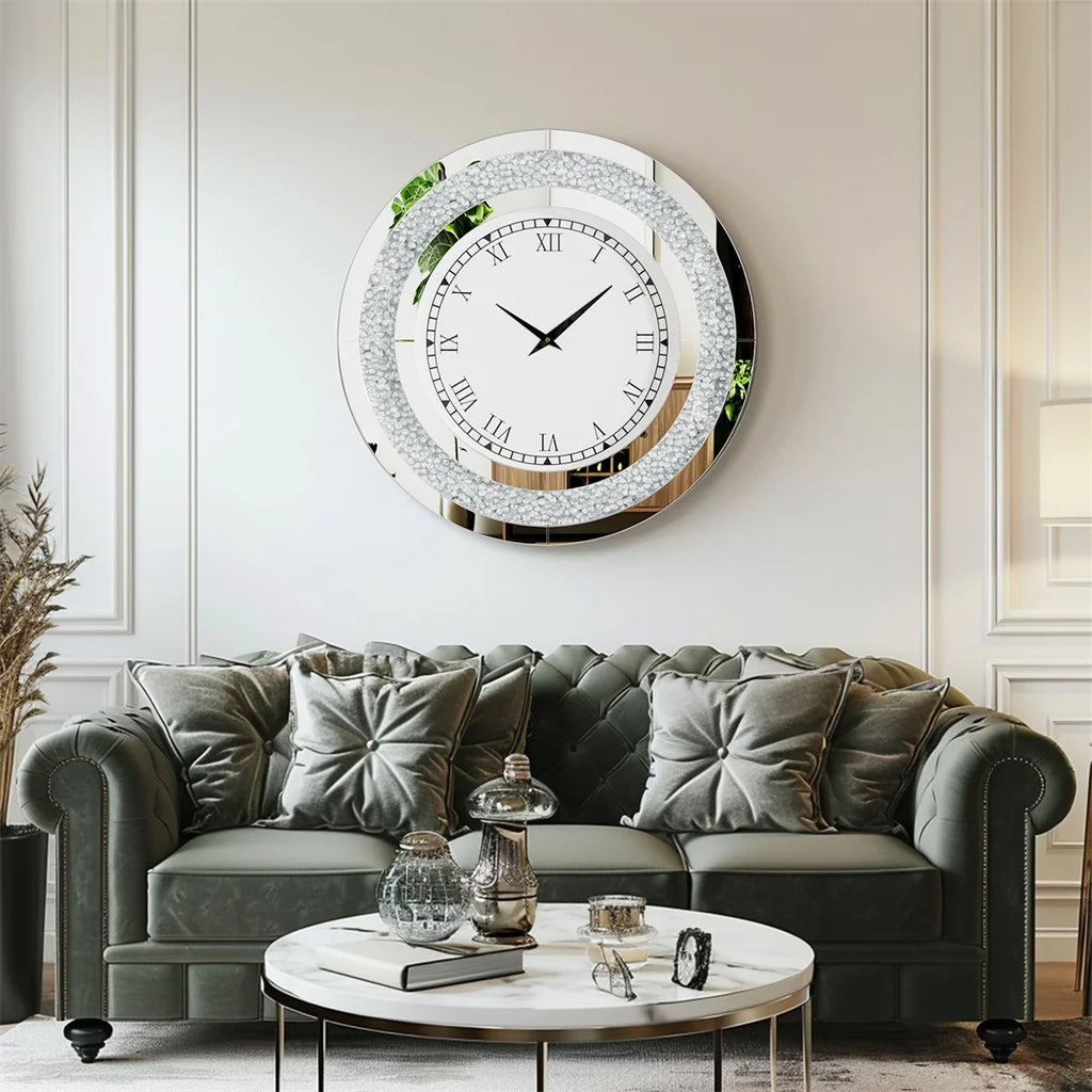 Hall Clock with Roman Numerals