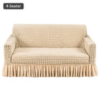 1PC Seersucker Sofa Cover