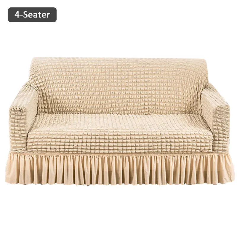 1PC Seersucker Sofa Cover