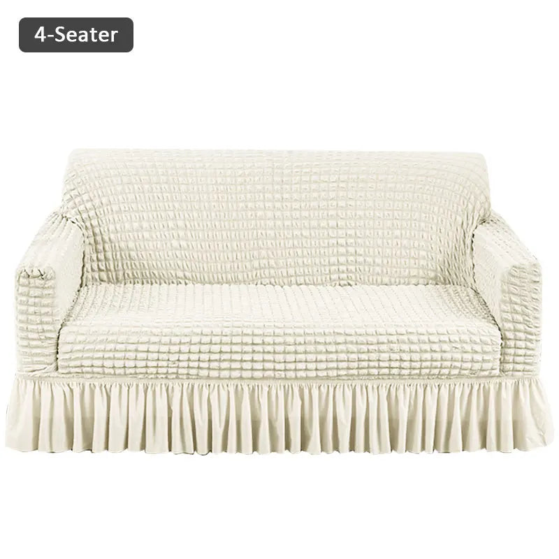 1PC Seersucker Sofa Cover