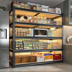 REIBII 2500LBS Garage Shelving 72''H Storage Shelves