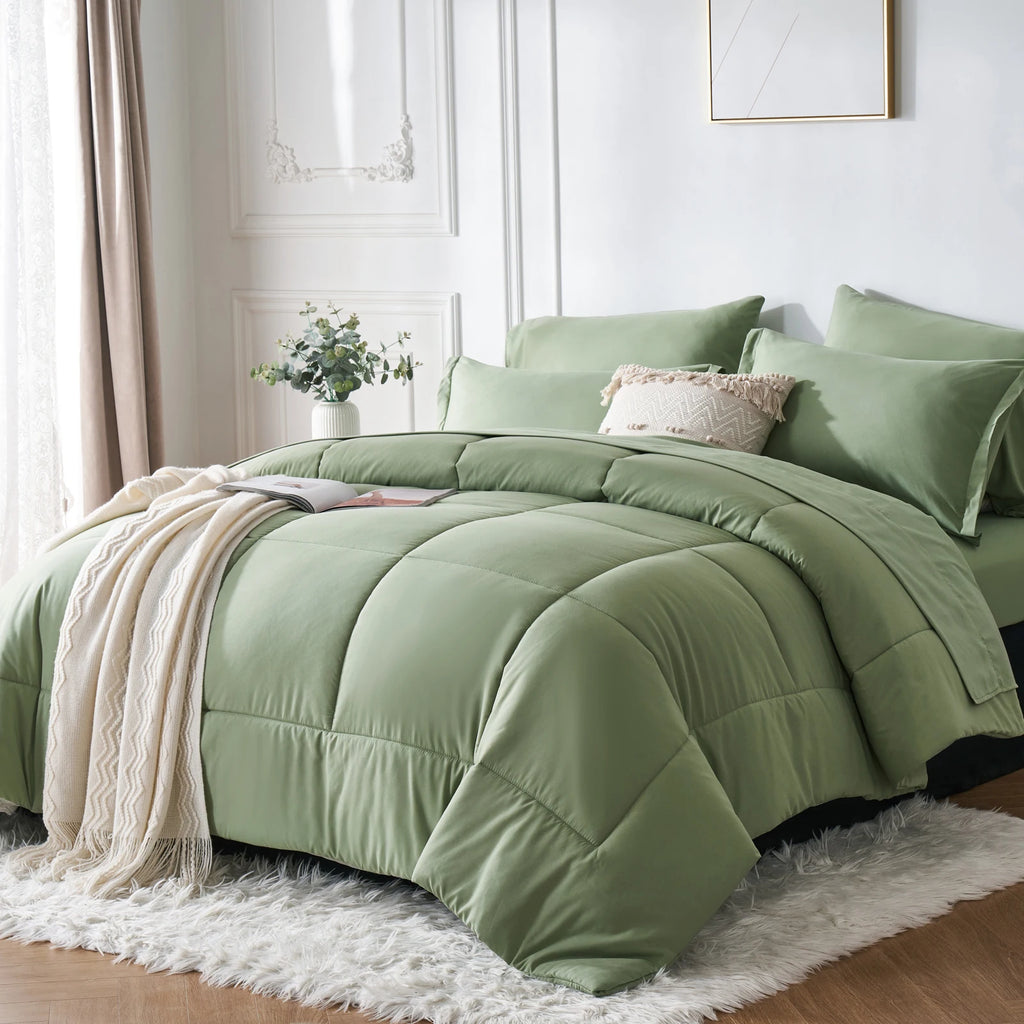7 Piece Bed In A Bag Comforter Set