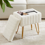 Living Room Hidden Storage Ottoman