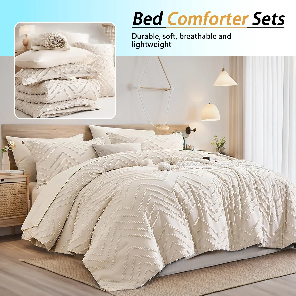 7-piece cut flower design quilt set, soft and comfortable, bedding set, room decoration, suitable for all seasons, ideal gift, q