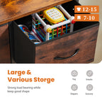 9 Storage Drawer Tall Chest Organizer
