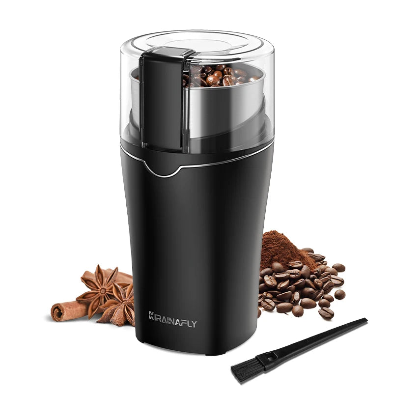 Professional Coffee Grinder with Removable Stainless Steel Cup