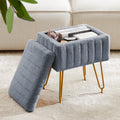 Living Room Hidden Storage Ottoman