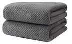 Bath Towel Set Pack of 2, (27 x 54 Inches) Microfiber Ultra Soft Highly Absorbent Bath Towel