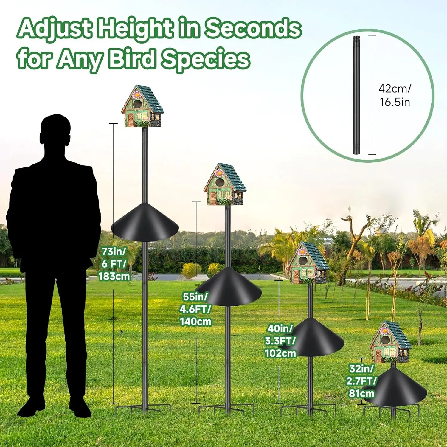 Adjustable Bird Feeder