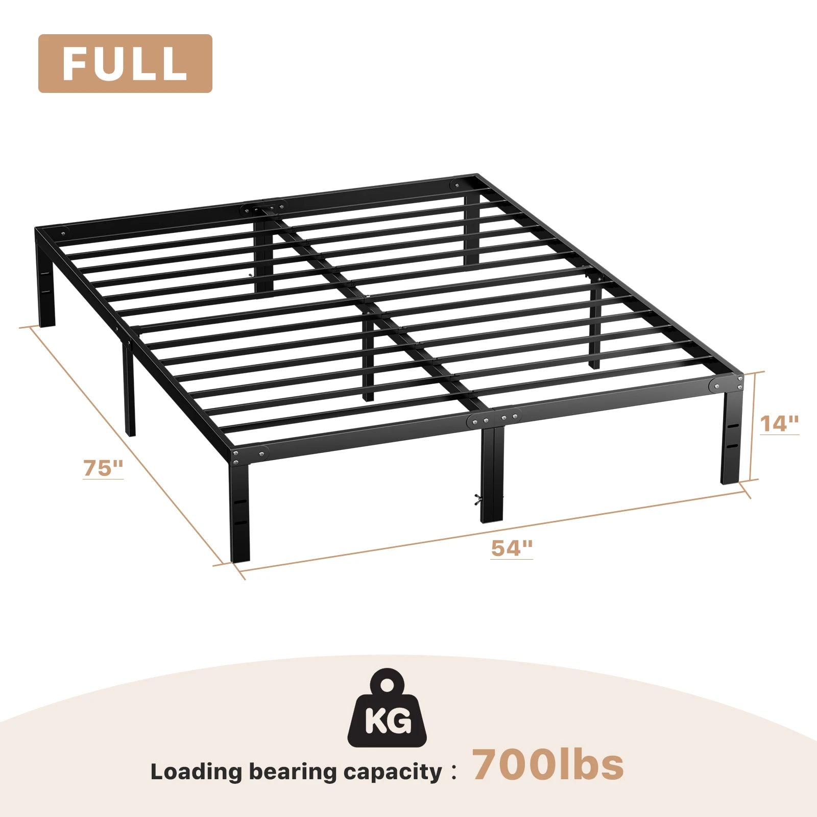 Basic Metal Bed Frame