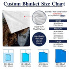 Highland Cow Printed Blanket