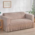 1PC Seersucker Sofa Cover
