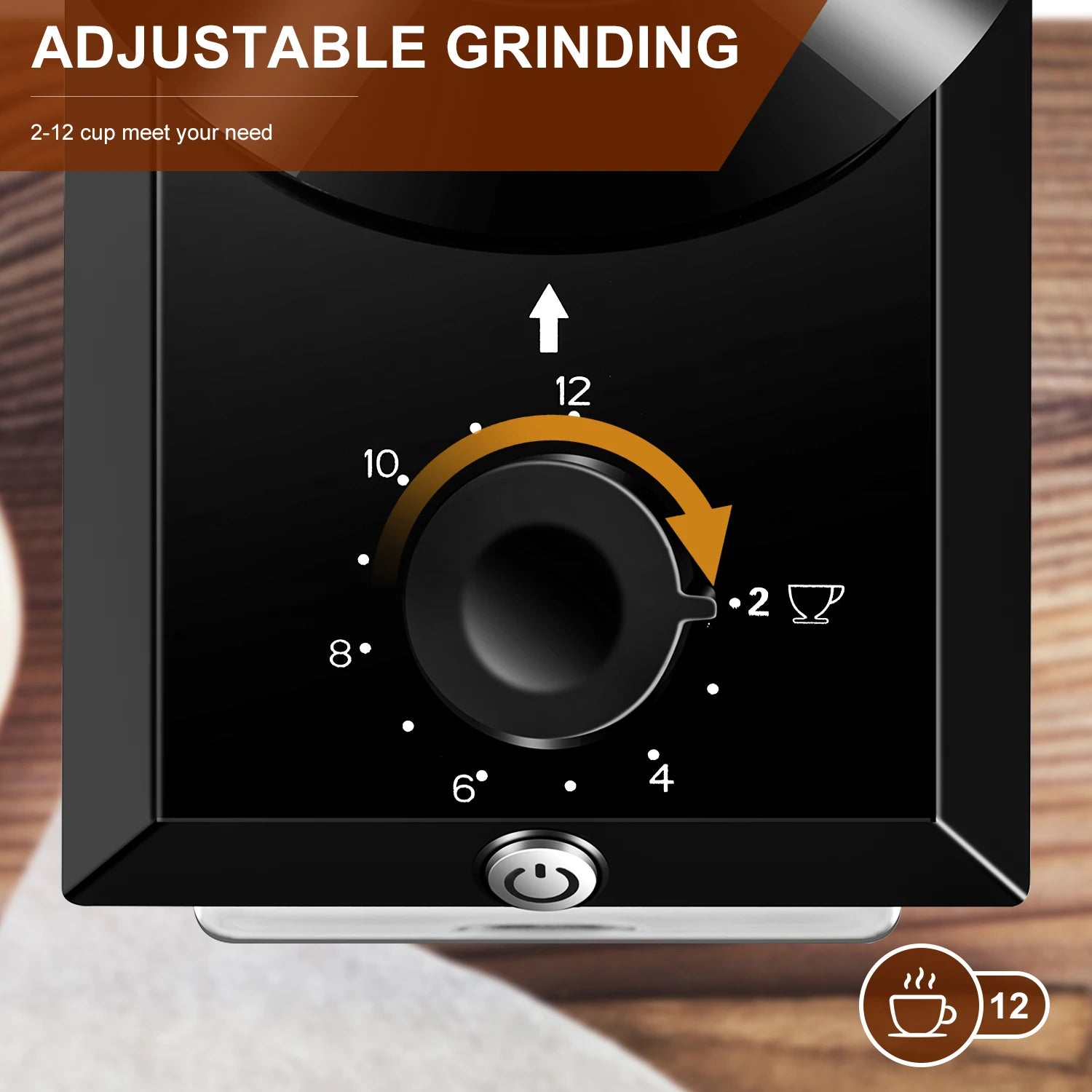 Electric Burr Mill Coffee Grinder