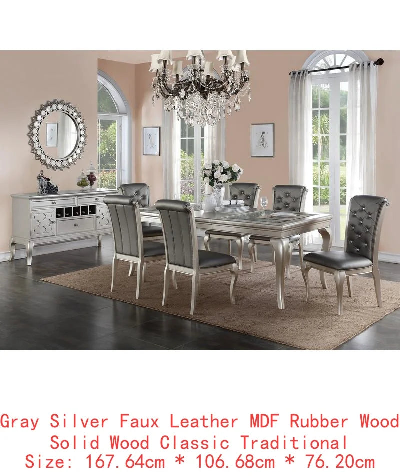 Glass Dining Table and Chairs