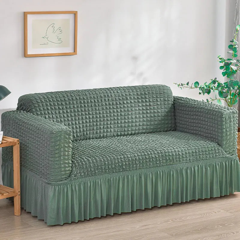 1PC Seersucker Sofa Cover